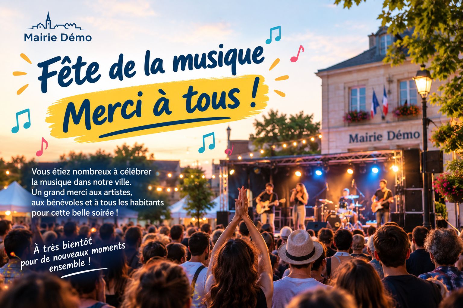 Fête de la musique : merci à tous