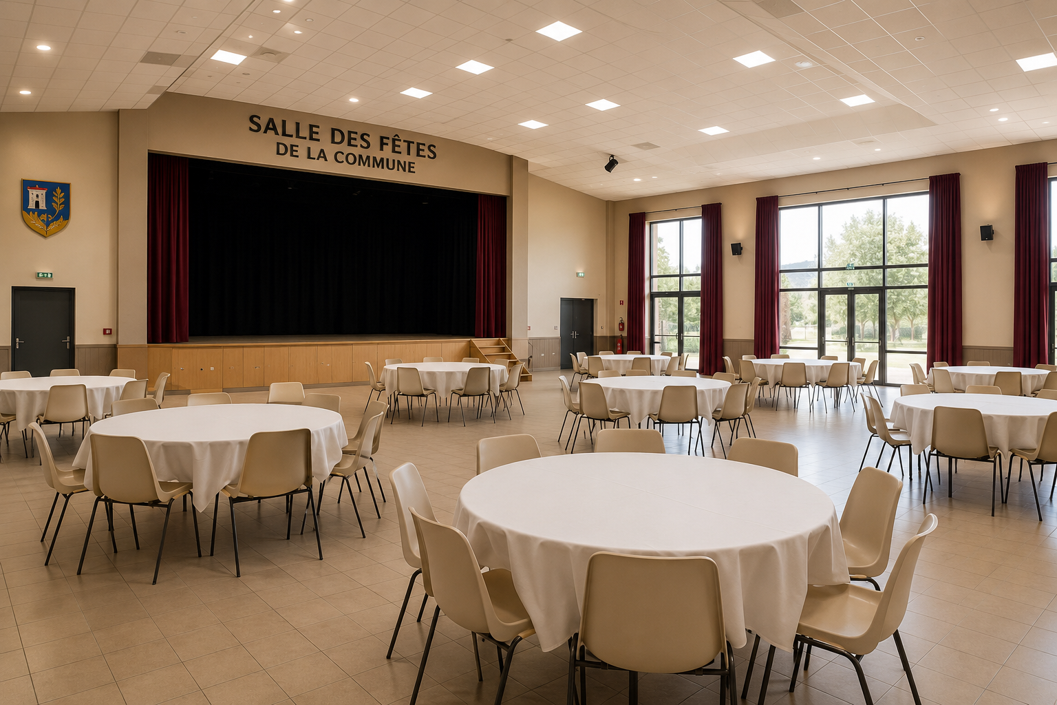 La salle des fêtes fait peau neuve